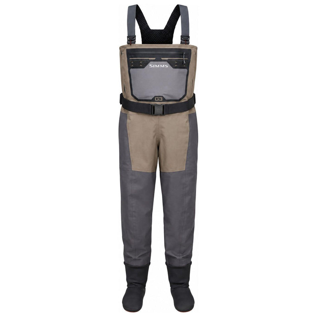 Simms Men's G3 Pro Stockingfoot Wader Dark Elkhorn Image 01