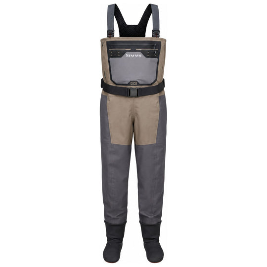Simms Men's G3 Pro Stockingfoot Wader Dark Elkhorn Image 01