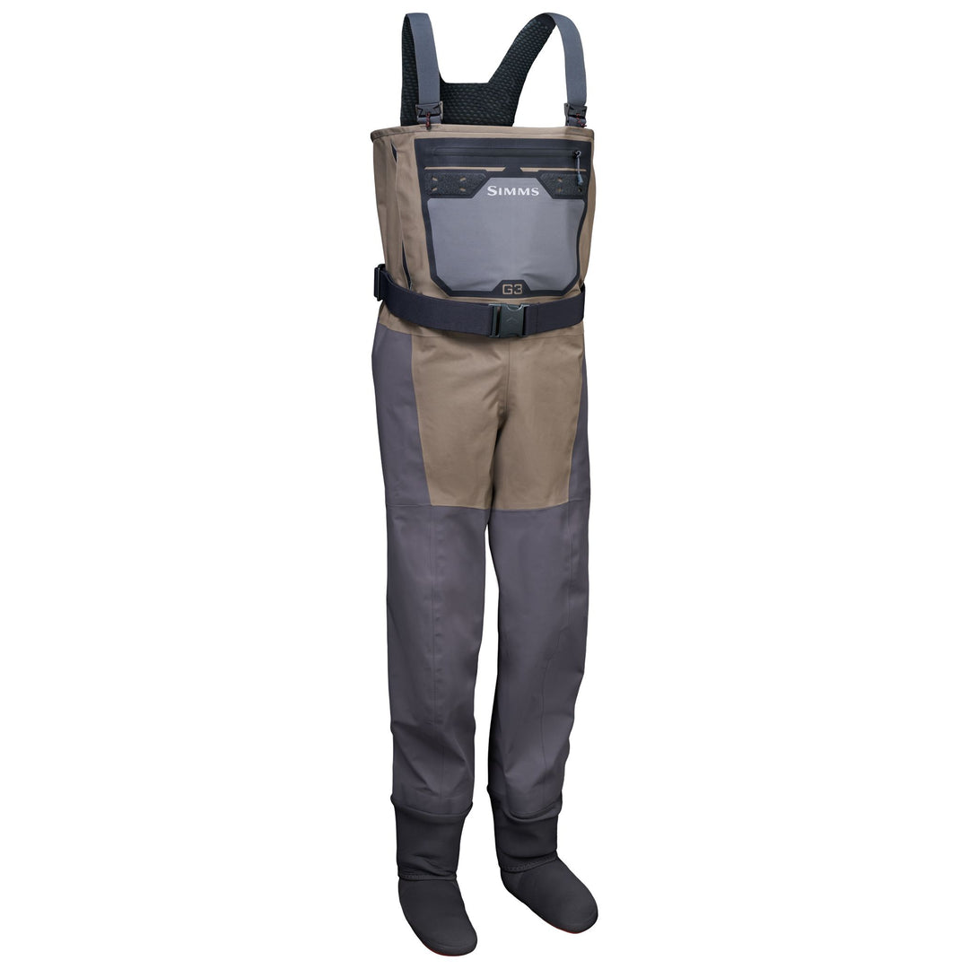 Simms Men's G3 Pro Stockingfoot Wader Dark Elkhorn Image 03