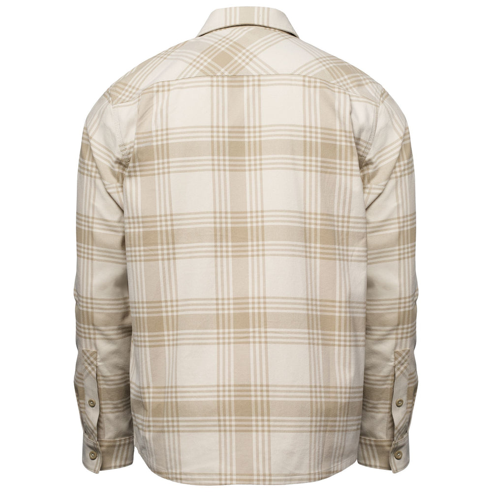 Simms Men's Tailout Flannel Louie Plaid: Stone Image 02