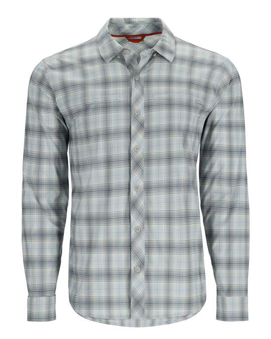 Simms Men's Bugstopper LS Shirt Plaid Sale