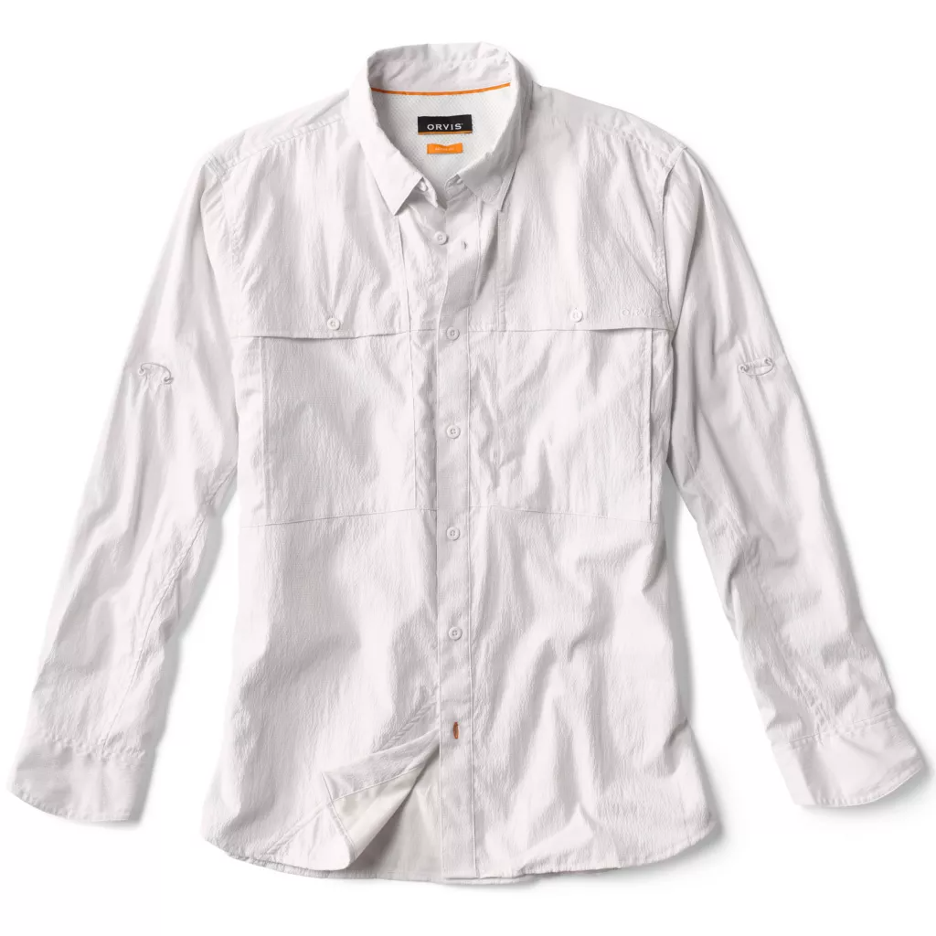 Orvis Men's Open Air Caster Solid LS Shirt