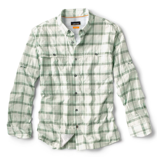 Orvis Men's Open Air Caster Solid LS Shirt