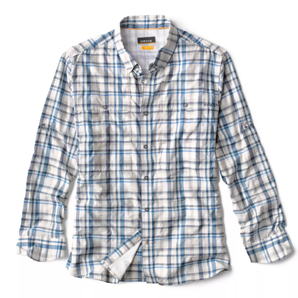 Orvis Men's Open Air Caster Solid LS Shirt