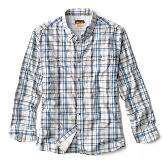 Orvis Men's Open Air Caster Solid LS Shirt