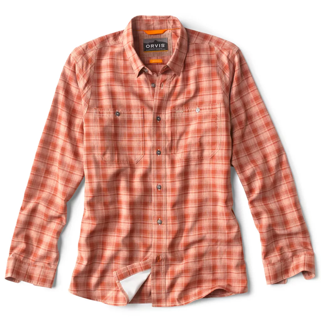Tech Chambray Plaid Workshirt