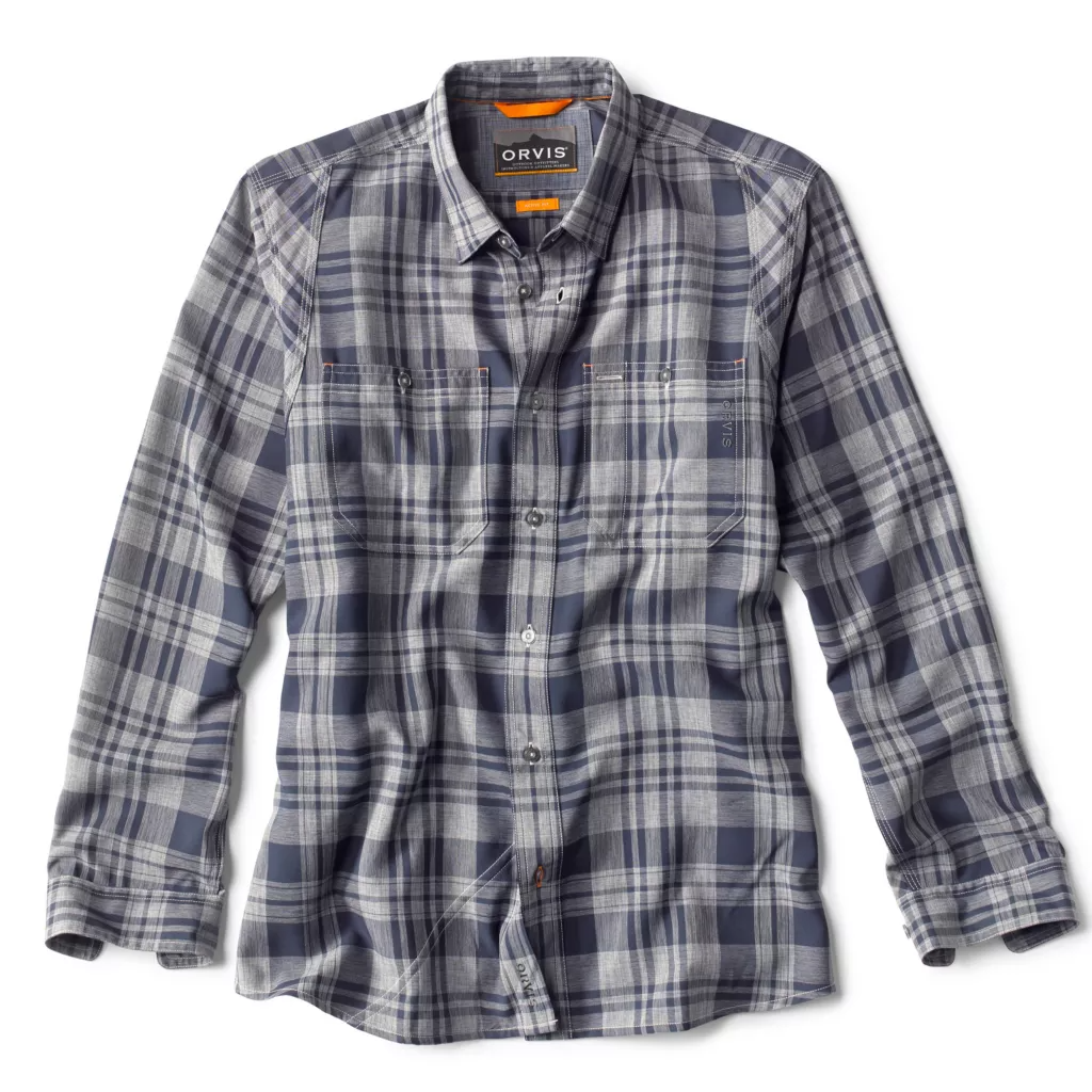 Tech Chambray Plaid Workshirt