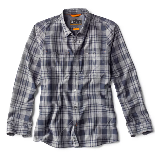 Tech Chambray Plaid Workshirt