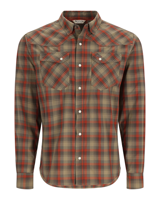 Simms Men's Brackett LS Shirt Sale