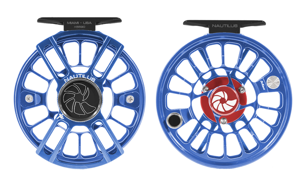 Nautilus X-Series Fly Reel Custom Fathom Blue XL