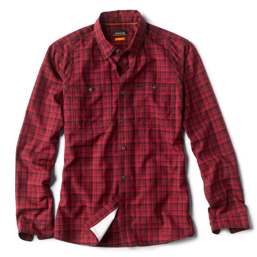 Tech Chambray Plaid Workshirt