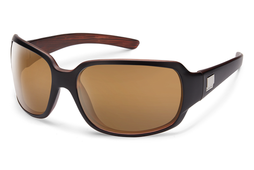 Suncloud Cookie - Matte Black Backpaint/ Polarized Sienna Mirror