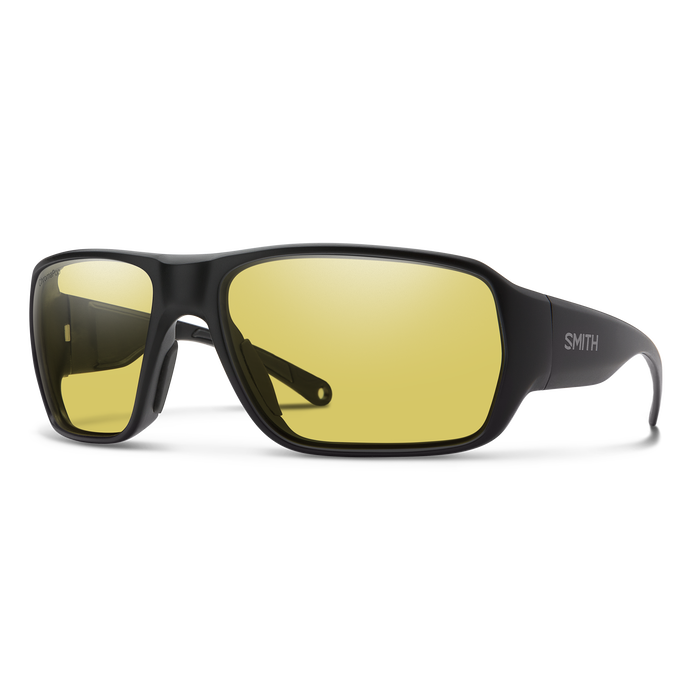 Smith Castaway - Matte Black - Chromapop Glass Polarized Low Light Yellow