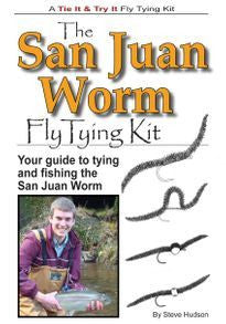 San Juan Worm Fly Tying Kit