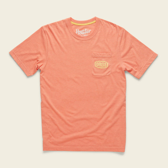 Select Pocket T- Painted Howler - Coral