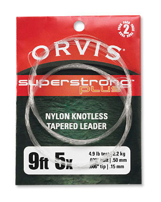 SuperStrong Plus 9ft Leader 2pk
