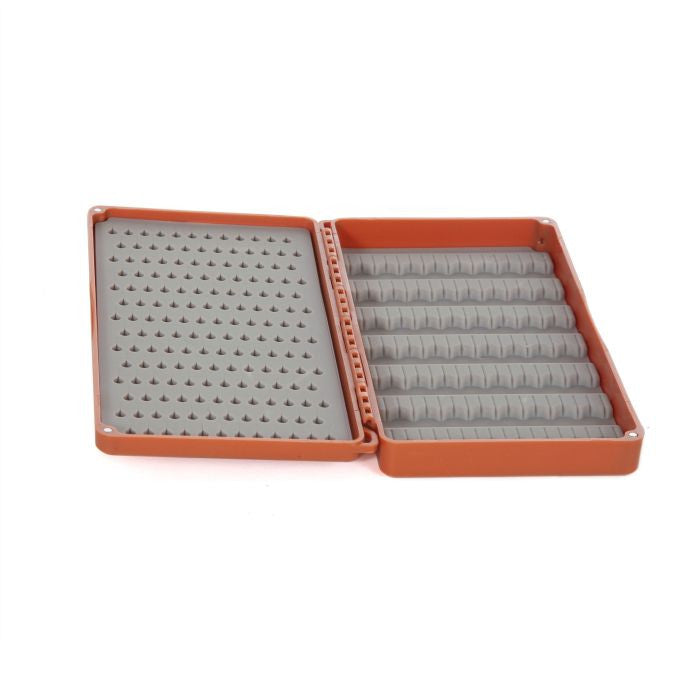 Double Haul Fly Box- Burnt Orange