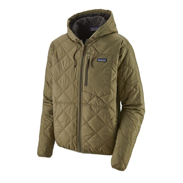 Men' Diamond Quilted Bomber Hoody