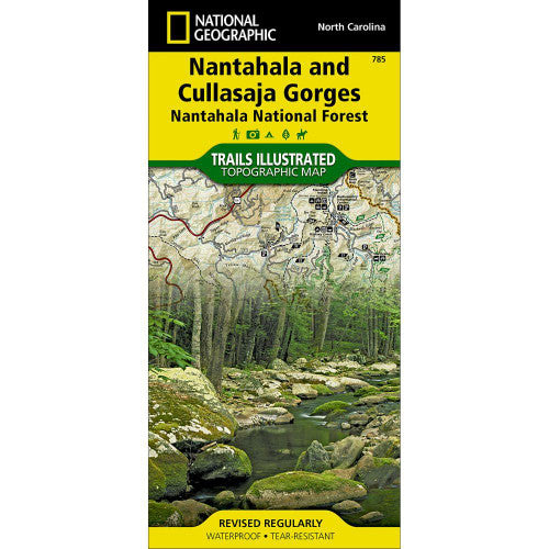 National Geographic Nantahala & Cullasaja Gorges Map
