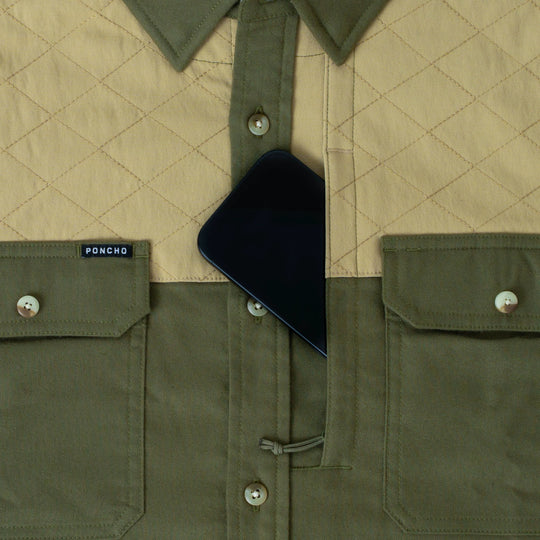 Poncho The Roosevelt Long Sleeve Shirt