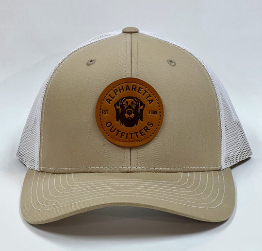 Nova 112 Trucker Hat - Khaki/White