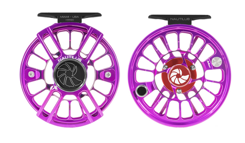 Nautilus X-Series Fly Reel Custom Purple Haze XM