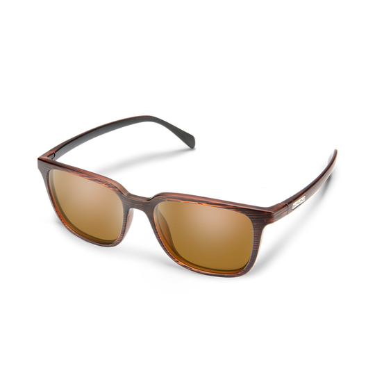 Suncloud Boundary- Burnished Brown/Polarized Brown