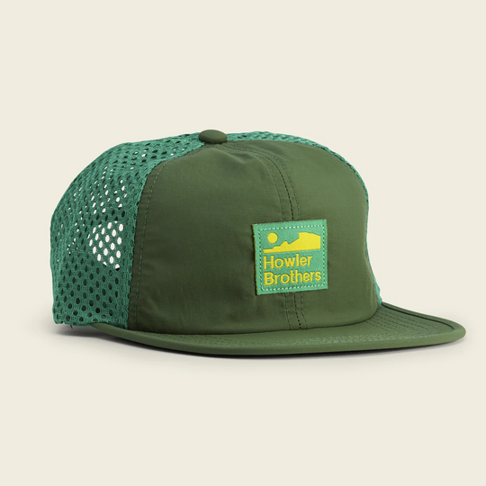 Howler Brothers Tech Snapback - Howler Arroyo-  Kelly Green