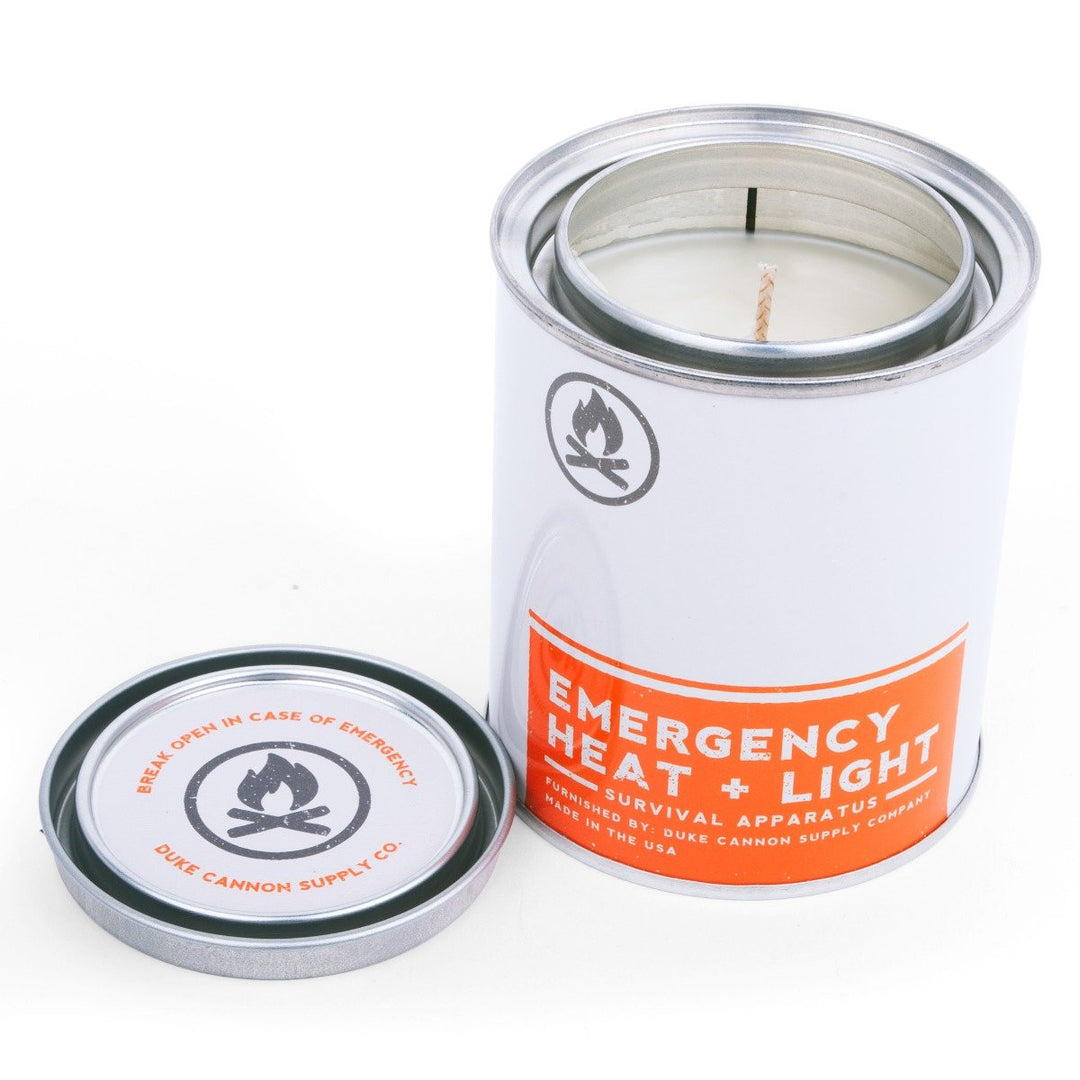 Duke Cannon Emergency Heat + Light Candle
