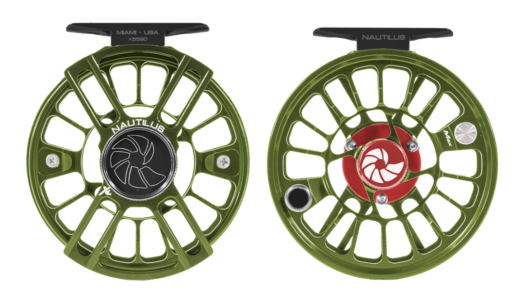 Nautilus X-Series Fly Reel Custom Glades Green XM