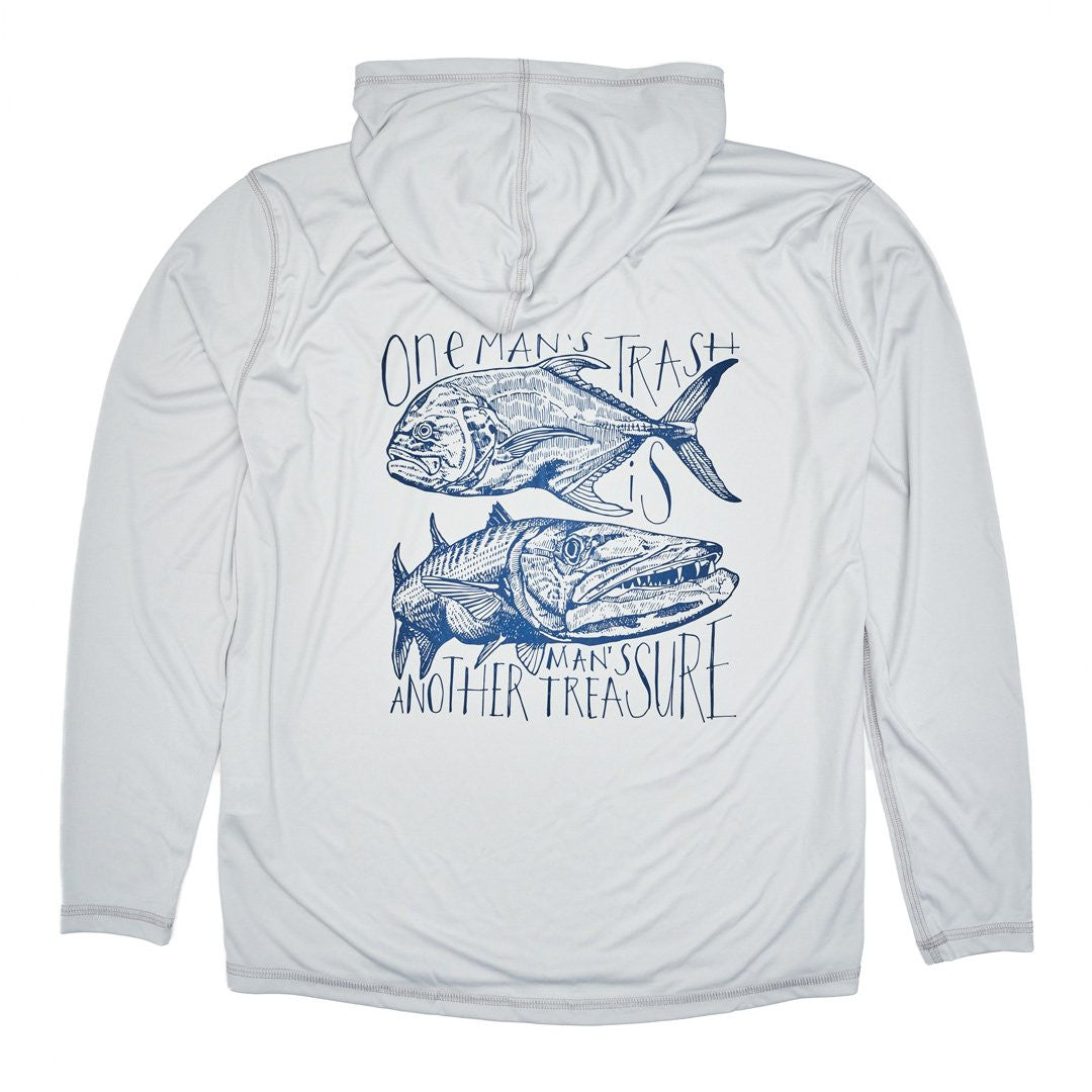 Flood Tide Solar Shirt Hooded- Talkin' Trash