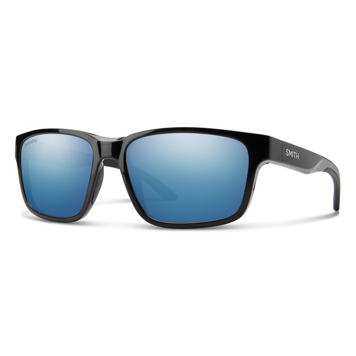 Smith Basecamp - Matte Black - Chromapop Polarized Blue Mirror