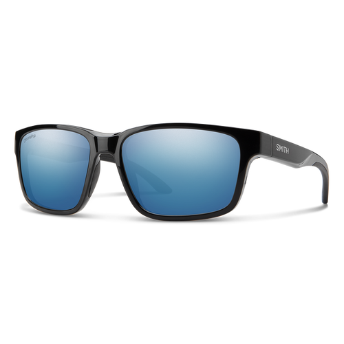 Smith Basecamp - Matte Black - Chromapop Polarized Blue Mirror