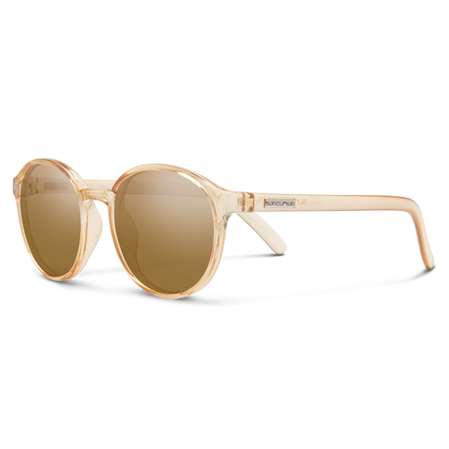 Low Key- Crystal Peach /Polarized Brown