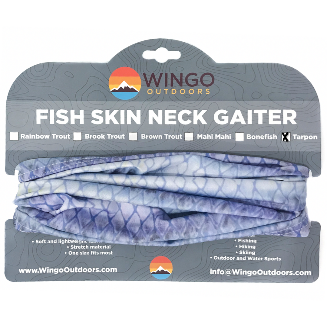 Wingo Fish Skin Neck Gaiter
