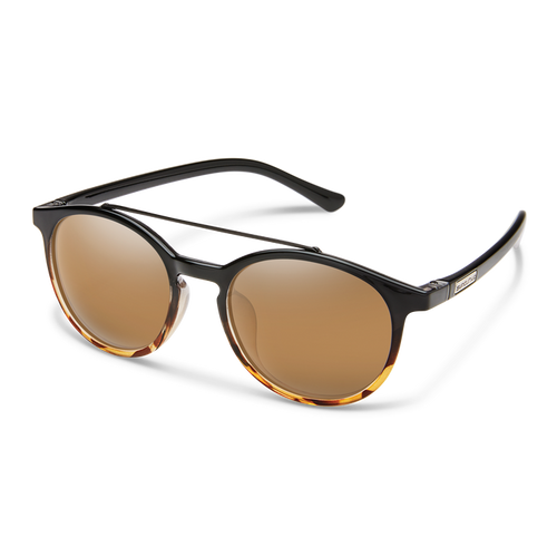 Suncloud Belmont- Black Tortoise Fade/Polarized Sienna