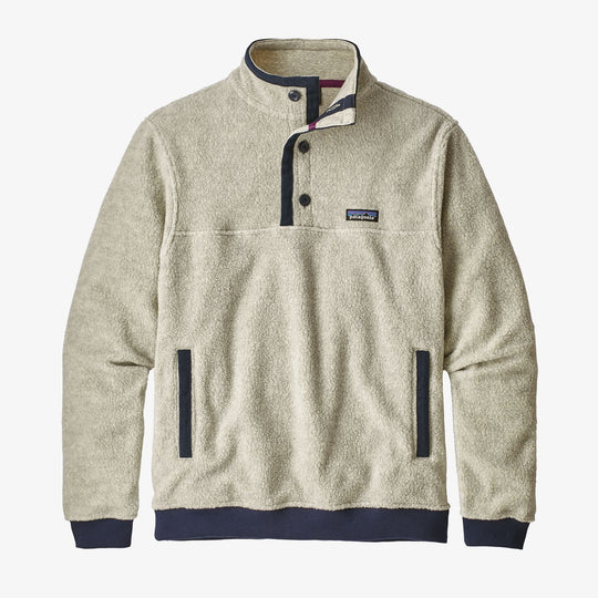 Men's Shearling Button Pullover