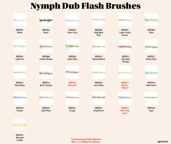 Renzetti H2O Nymph Dub Brush