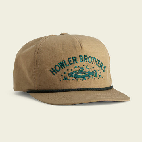 Unstructured Snapback - Creative Creatures Trout: Khaki