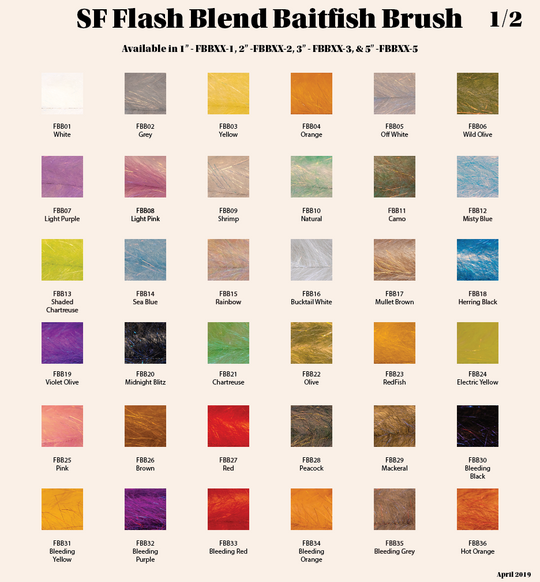 Renzetti H20 Flash Blend Baitfish Brush