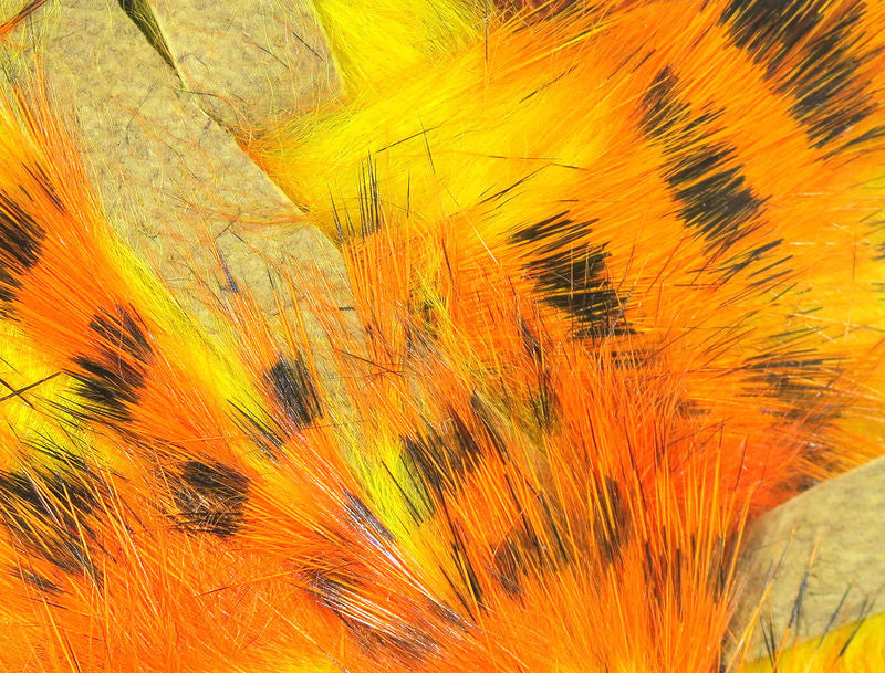 Tiger Magnum Strips  Black/Orange over yellow