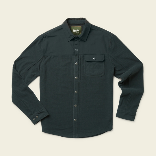 Vapors Grid Fleece Overshirt