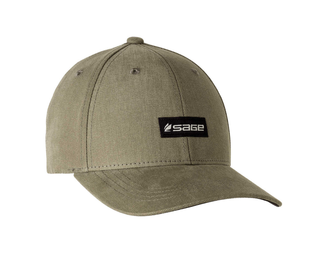 Sage 6-Panel Logo Hat - Olive