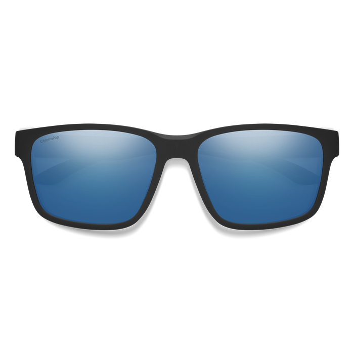Smith Basecamp - Matte Black - Chromapop Polarized Blue Mirror