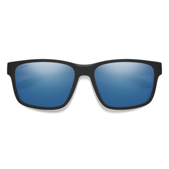 Smith Basecamp - Matte Black - Chromapop Polarized Blue Mirror