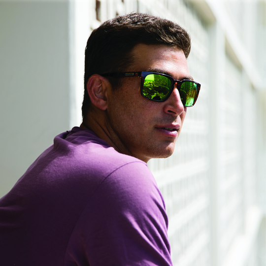 Suncloud Hundo - Tortoise/Polarized Green Mirror