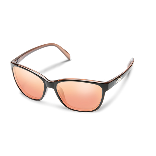 Suncloud Dawson - Rose Back Paint /Polarized Pink Gold Mirror