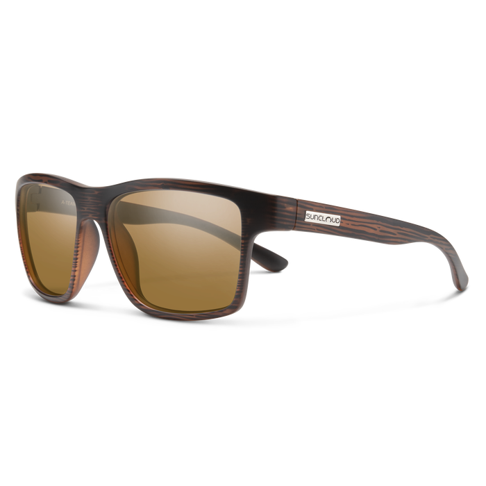 Suncloud A-Team - Matte Burnished Brown- Polarized Brown