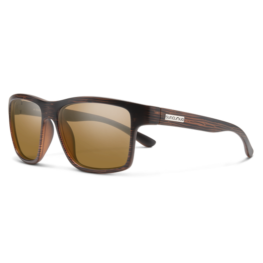 Suncloud A-Team - Matte Burnished Brown- Polarized Brown