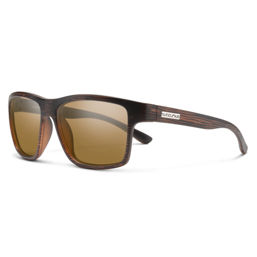 Suncloud A-Team - Matte Burnished Brown- Polarized Brown